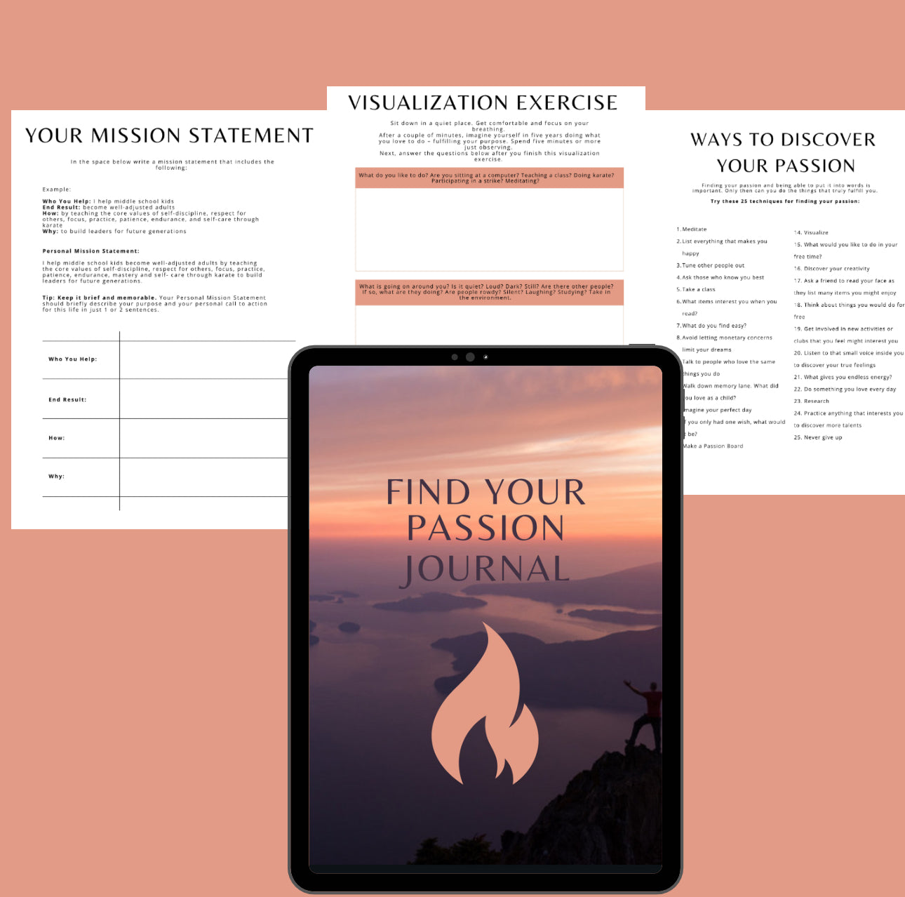 Find Your Passion Journal ๐ - ClaraAmelia