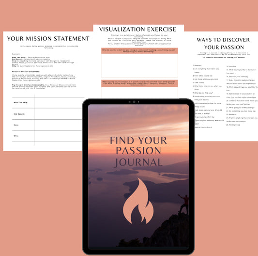 Find Your Passion Journal π - ClaraAmelia