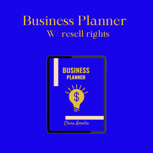 Business Planner📓 - ClaraAmelia