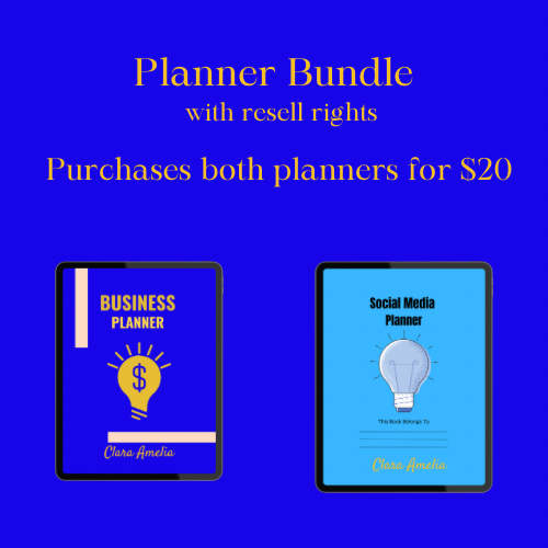 Planner Bundle 📚 - ClaraAmelia