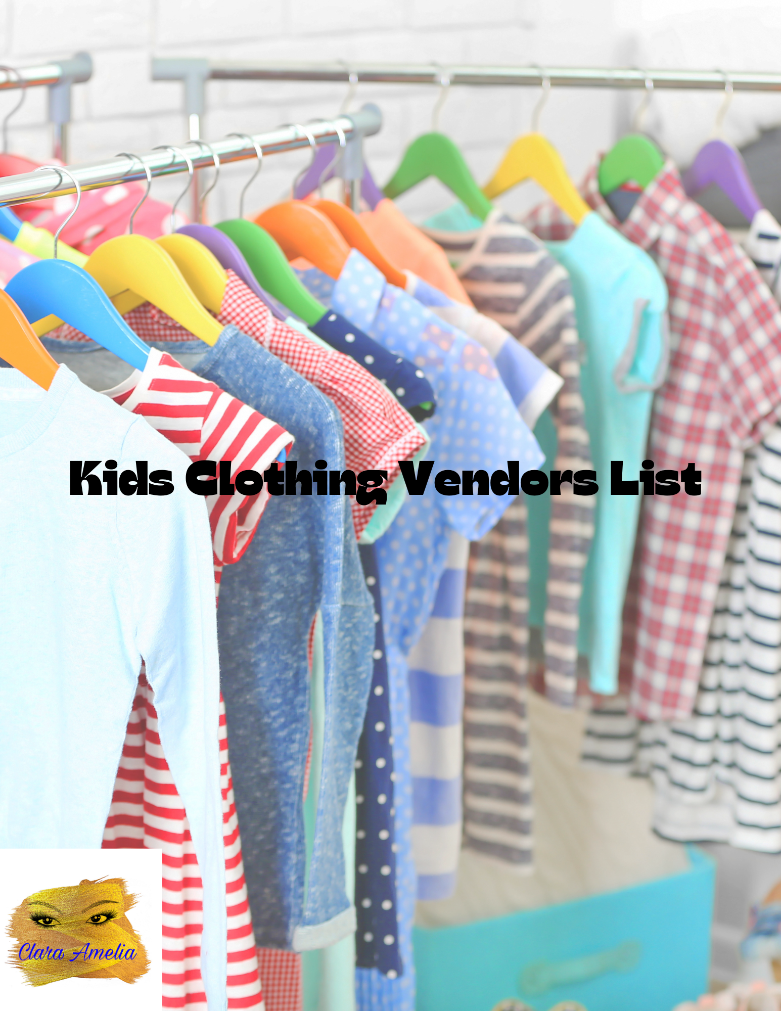 Kids Vendor List - ClaraAmelia