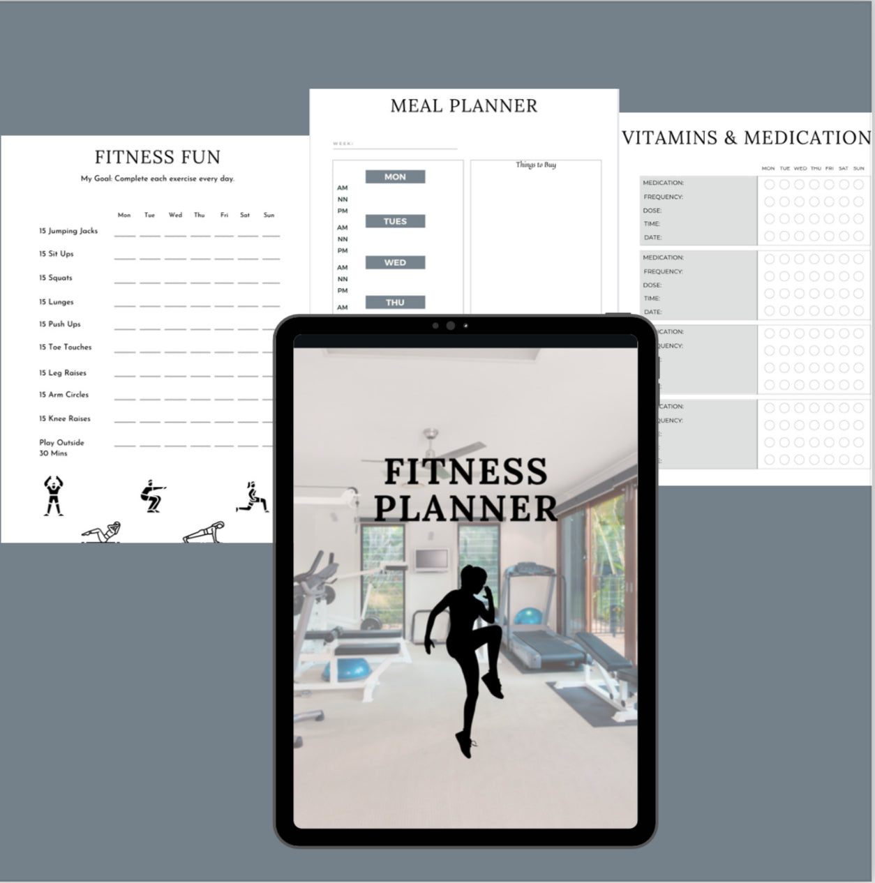 Fitness Planner 🏋🏽‍♀️ - ClaraAmelia