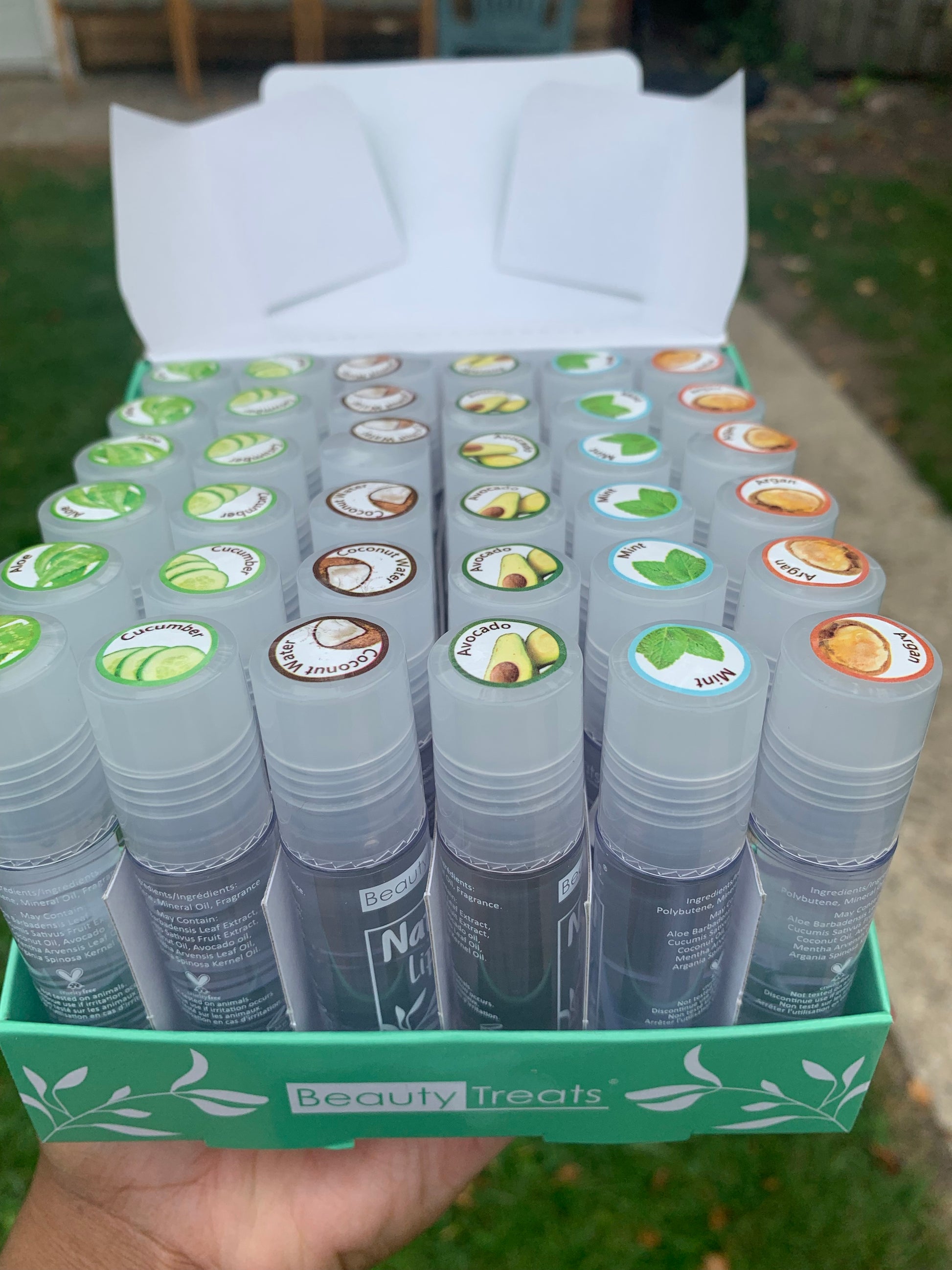 Natural lip oils - ClaraAmelia